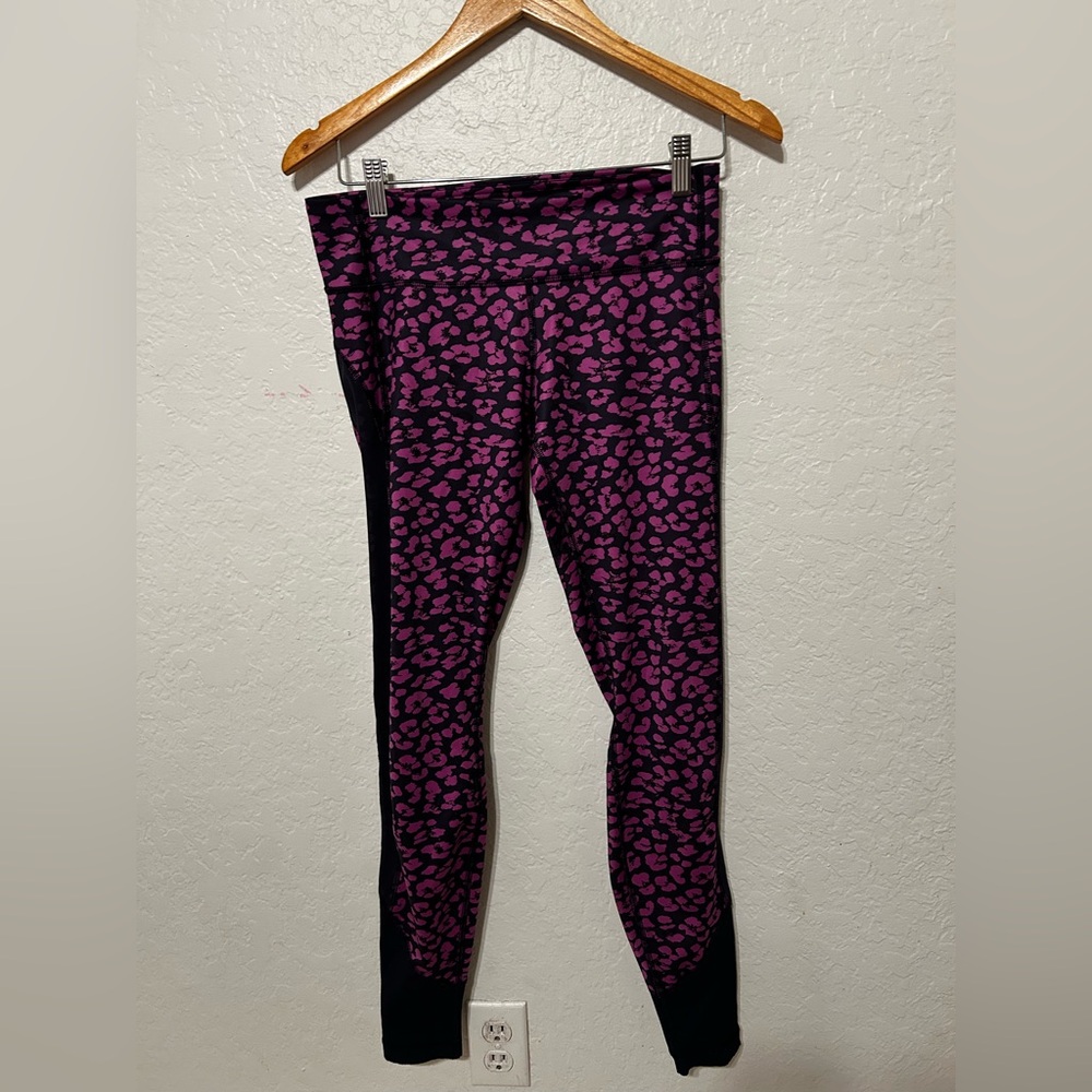 🪗lululemon athletica Leggings Drop it like it’s hot cherry cheetah violet (8).. - Picture 3 of 11